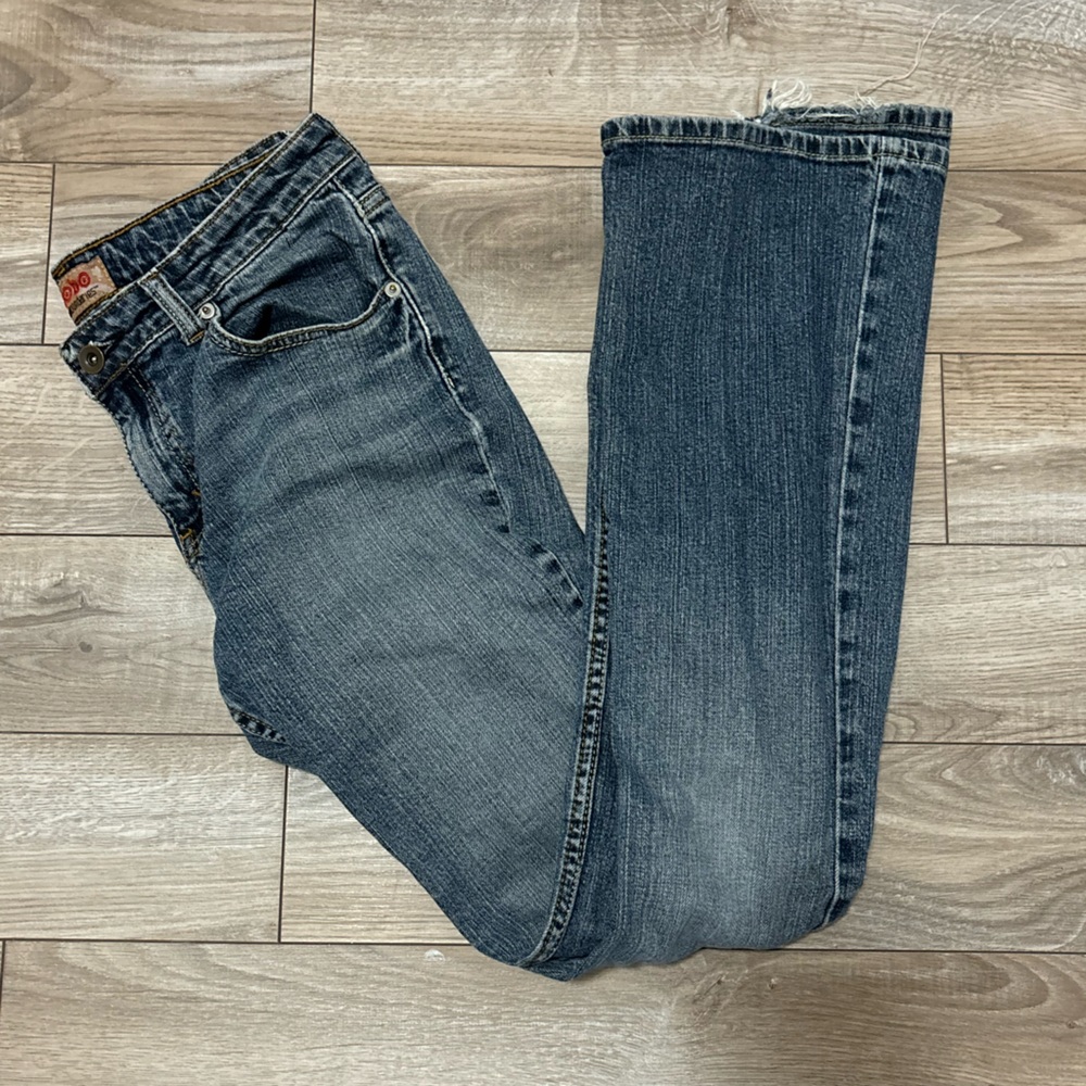 VINTAGE Y2K Mid-Rise Flare Jeans